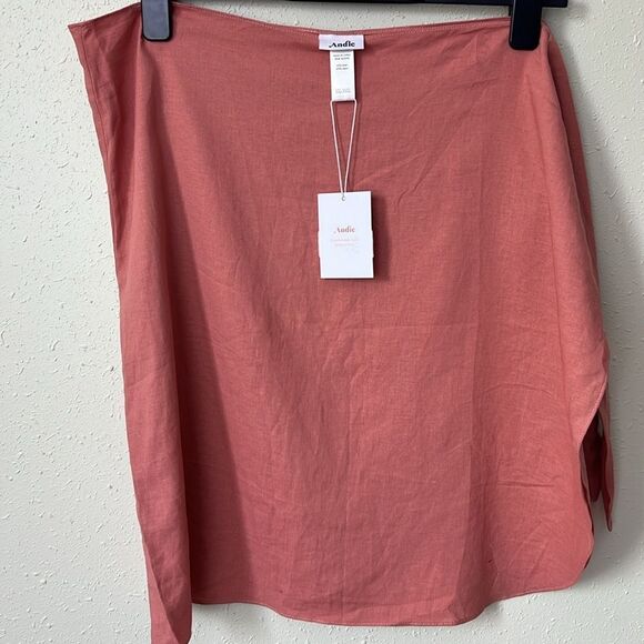 NWT Andie The Flores Sarong Linen in Sunset Size XXL/XXXL - Picture 5 of 8